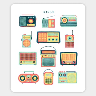 VINTAGE RADIOS Magnet